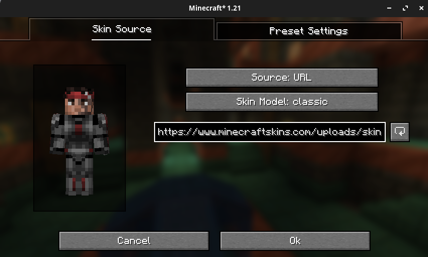 URL Skin